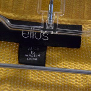 Bright Yellow Button-down Sweater Cardigan